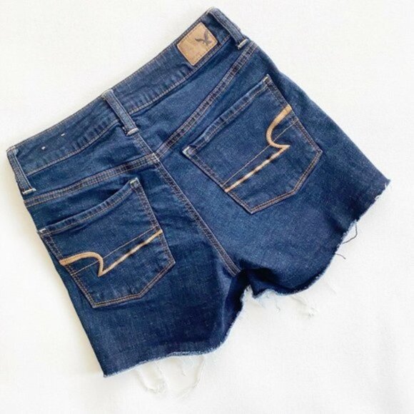American Eagle Super Stretch Cutoff Shortie 2 - Picture 3 of 7